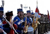 Główne uroczystości święta 11 Listopada odbywały się pod  pod Pomnikiem 200-lecia Konstytucji 3 Maja i Odzyskania Niepodległości.