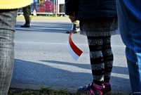 Główne uroczystości święta 11 Listopada odbywały się pod  pod Pomnikiem 200-lecia Konstytucji 3 Maja i Odzyskania Niepodległości.