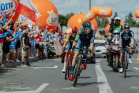 Start 2. etapu Tour de Pologne z Leszna
