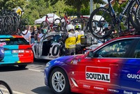 Start 2. etapu Tour de Pologne z Leszna