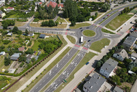 Zmiany oznakowania na rondzie Żwirki i Wigury w Lesznie 