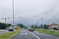 Zmiany oznakowania na rondzie Żwirki i Wigury w Lesznie 