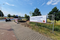 Budowa ścieżki od ronda Antoniny w stronę Mickiewicza w Lesznie