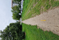 Ścieżka wzdłuż ulicy Ostroroga zostanie poprowadzona po stronie północnej i będzie miała szerokość 2,5 metra