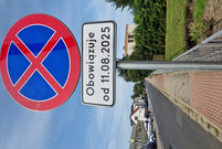 Na Sygietyńskiego  w związku z remontem będzie czasowy  zakaz zatrzymywania się i postoju 