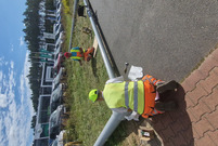 Wymiana bramownicy na Alejach Konstytucji 3 Maja