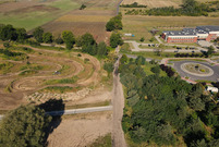 Tak będzie wyglądał przebieg nowej ścieżki pieszo - rowerowej wokół zbiornika na Zaborowie