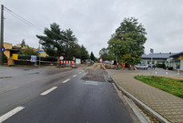 Postępy prac na ulicy Kiepury