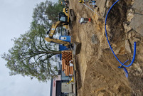 Postępy prac na ulicy Kiepury