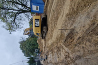 Postępy prac na ulicy Kiepury