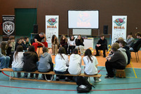 W trosce o dobrostan psychiczny młodzieży –  warsztaty MISA w SP 9 w Lesznie