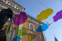 Instalacja nad ul. Słowiańską