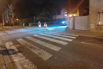 Trwa odnawianie oznakowania poziomego w Lesznie