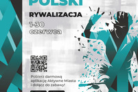 plakat rywaliazacji o puchar Rowerowej Stolicy Polski