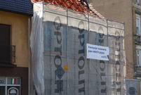 Nowy Rynek 27 -  tak kamienica wyglądała w trakcie remontu