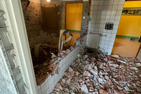 Ruszył remont toalet w SP7 w Lesznie