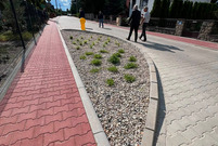 Ulica Zachodnia i Skrzydlata po modernizacji