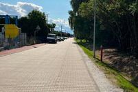 Ulica Zachodnia i Skrzydlata po modernizacji