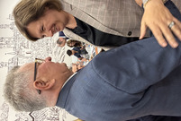 Urodzinowa niespodzianka miała miejsce podczas sesji Rady Miejskiej Leszna, 3 września 2026 r.