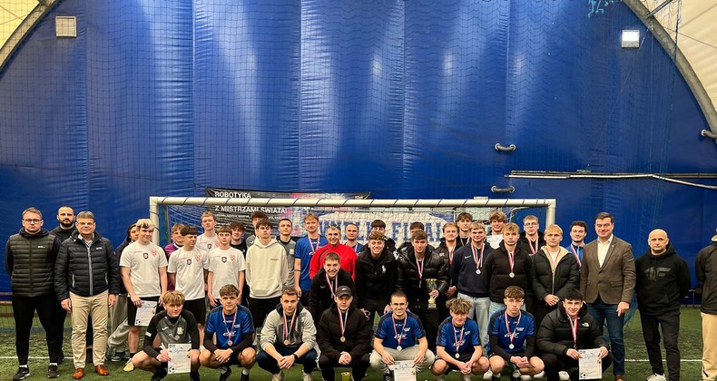 Finał Leszczyńskiej Ligi Szkół Ponadpodstawowych w piłce nożnej