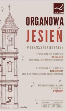 Organowa Jesień w Leszczyńskiej Farze