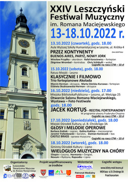XXIV Leszczyński Festiwal Muzyczny