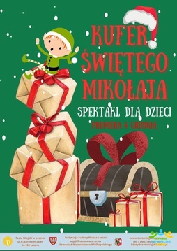 Kufer Świętego Mikołaja- spektakl dla dzieci 