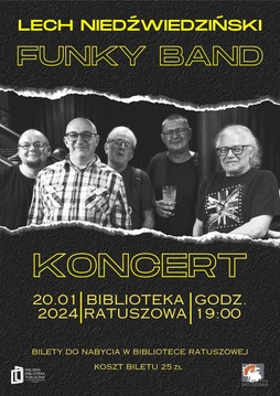 Koncert Lech Niedźwiedziński FUNKY BAND