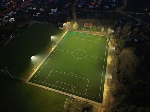 Otwarcie boiska piłkarskiego