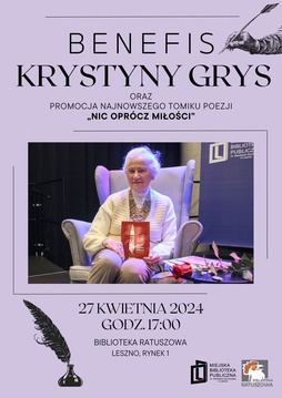 Nic oprócz miłości - BENEFIS KRYSTYNY GRYS