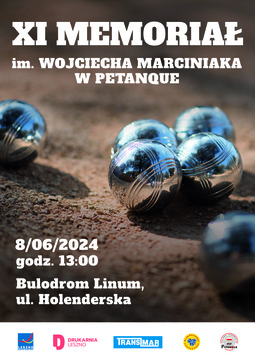 XI Memoriał im. Wojciecha Marciniaka w petanque.