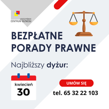 Bezpłatne porady prawne dla przedsiębiorców