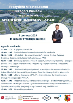 Spotkanie biznesowe z PAIH