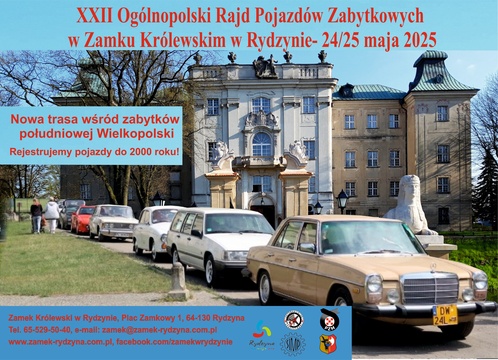 XXII Ogólnopolski Rajd Pojazdów Zabytkowych w Rydzynie