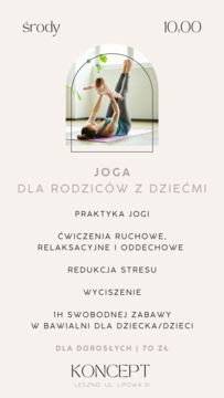 JOGA DLA RODZICÓW Z DZIEĆMI