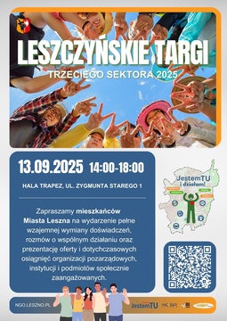 Leszczyńskie Targi Trzeciego Sektora Jestem TU i działam!