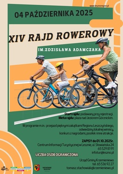 XIV Rajd Rowerowy im. Zdzisława Adamczaka