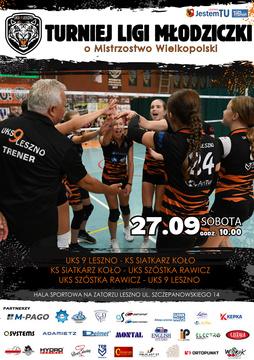 Siatkówka: Turniej Ligi Młodziczki o Mistrzostwo Wielkopolski