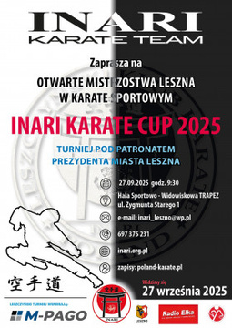OTWARTE MISTRZOSTWA LESZNA W KARATE SPORTOWYM