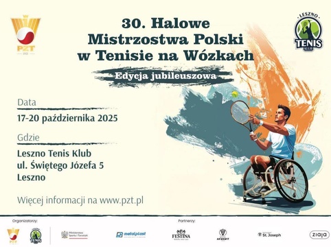 30. Halowe Mistrzostwa Polski w Tenisie na Wózkach