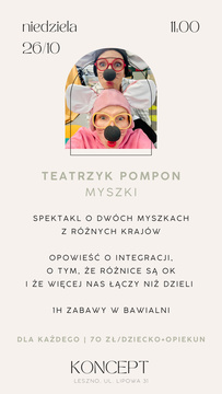 TEATRZYK POMPON - myszki