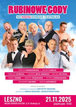 „Rubinowe gody” – spektakl komediowy 