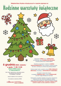 Rodzinne warsztaty świąteczne w MBWA Leszno