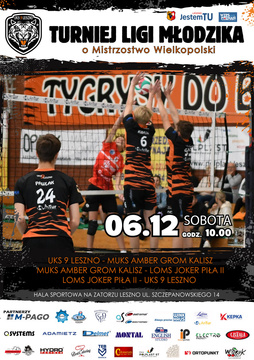 Siatkówka: Turniej I Ligi Młodzika - UKS 9 Leszno