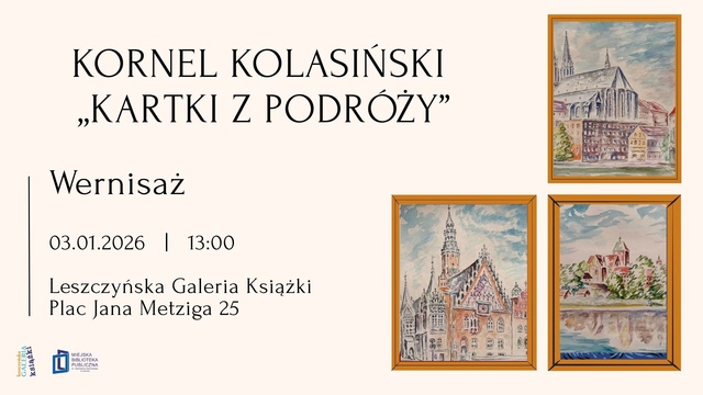 Otwarcie wystawy Kornela Kolasińskiego 