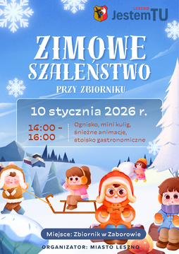  Zimowe szaleństwo nad zbiornikiem w Zaborowie!