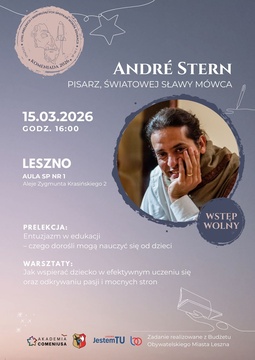 KOMENIADA 2026 Leszno – spotkanie nr 3 - Andre Stern