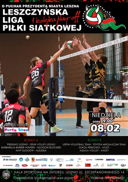 1 kolejka play-off Leszczyńskiej Ligi Piłki Siatkowej o Puchar Prezydenta Miasta Leszna