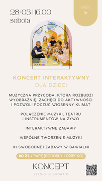 KONCERT INTERAKTYWNY dla dzieci
