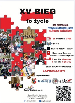 XV Bieg Transplantacja to Życie